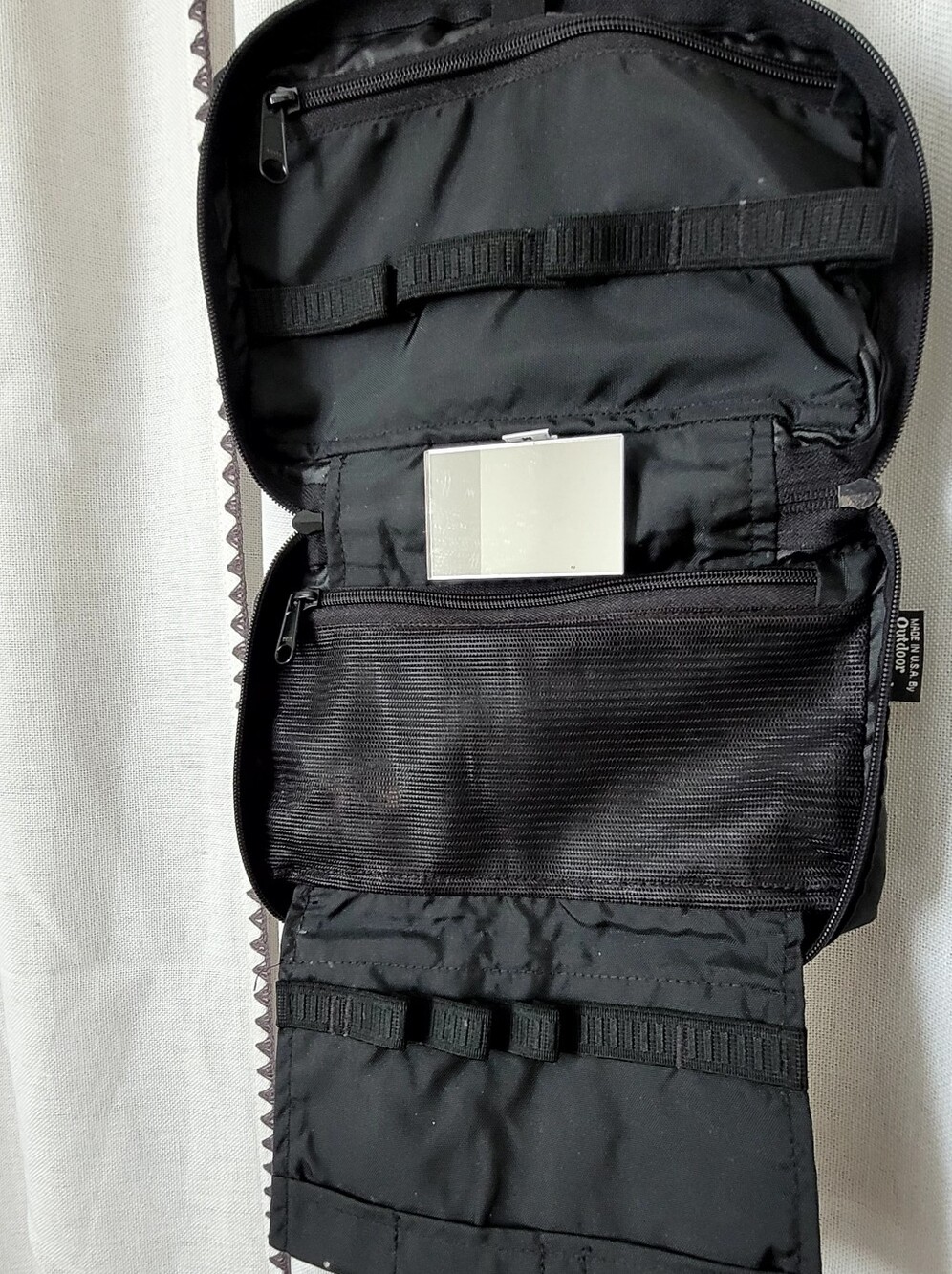 Vintage Outdoor Research Hanging Toiletry Bag Travel Organizer Made in USA